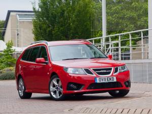 Saab 9-3 Griffin SportCombi 2011 года (UK)